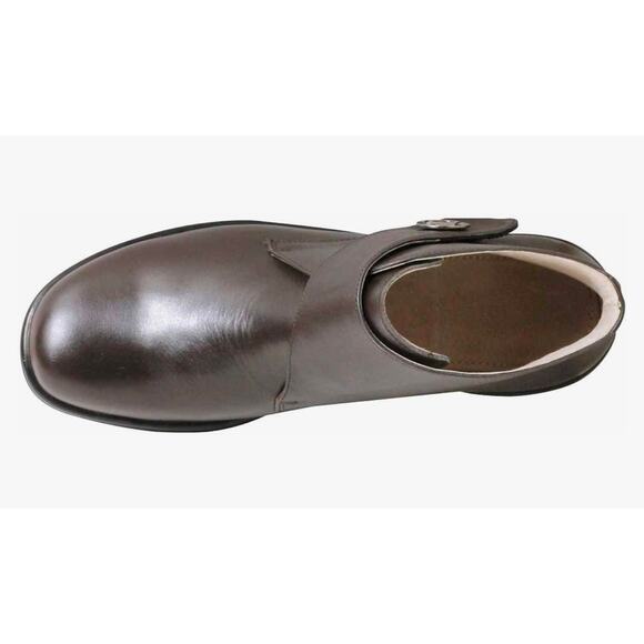 Propet Women’s Ava Brown Leather Ankle Bootie Size 8 NWOT - Picture 6 of 7